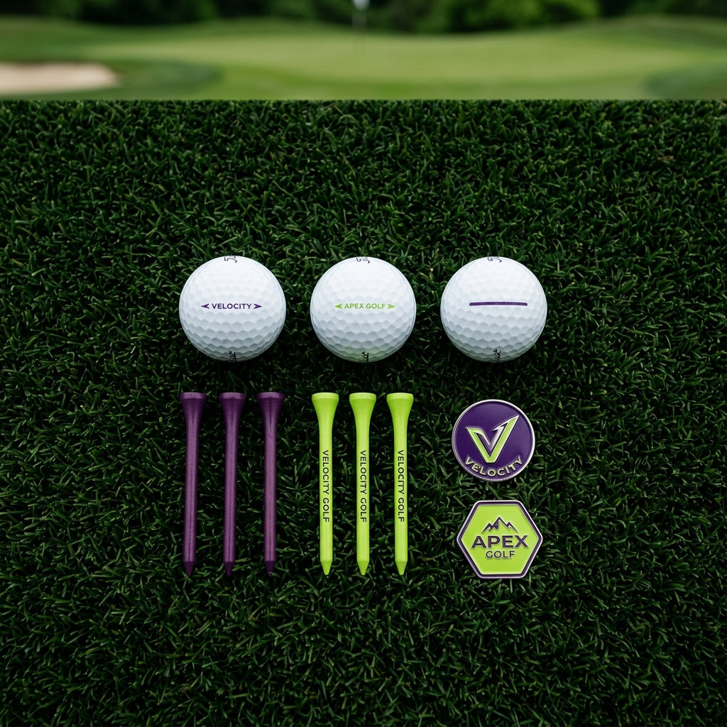 Golf Balls, Tees & Markers
