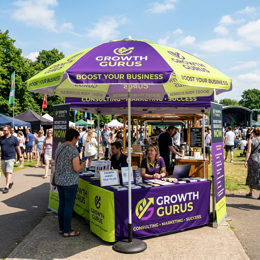 Branded Parasols & Umbrellas