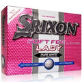 Srixon Soft Feel Lady Pink Full Colour Logo
