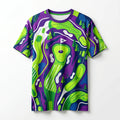 Custom Sublimation T-Shirt Mens golf course graphic