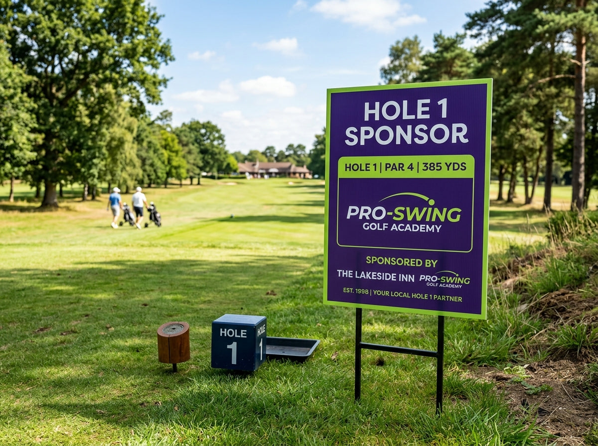 Hole Sponsor Board A1 Corflute 841x594mm