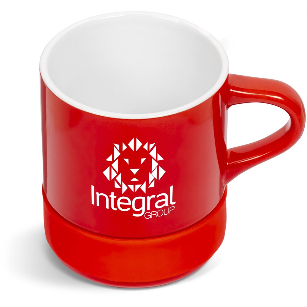 Kooshty Mixalot Ceramic Mug 320ml Red