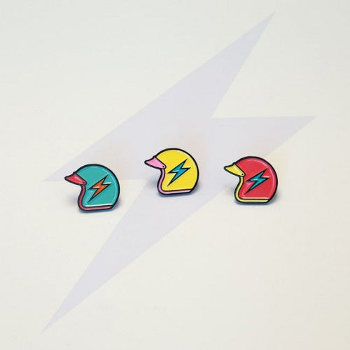 Custom shaped multi-colour ball markers helmet