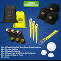 Premium Golf Day Combo — Whitefield Bag, BIC Lighter, Pen, Cap & Lip Ice — 60 Sets