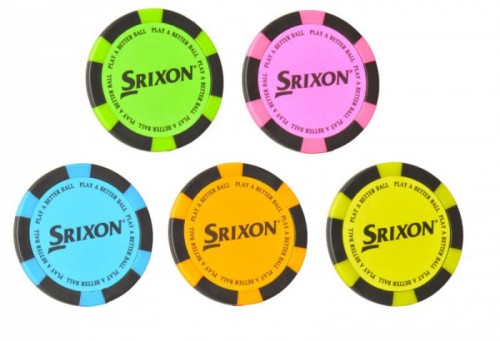 Srixon Poker Chip Ball Marker branded