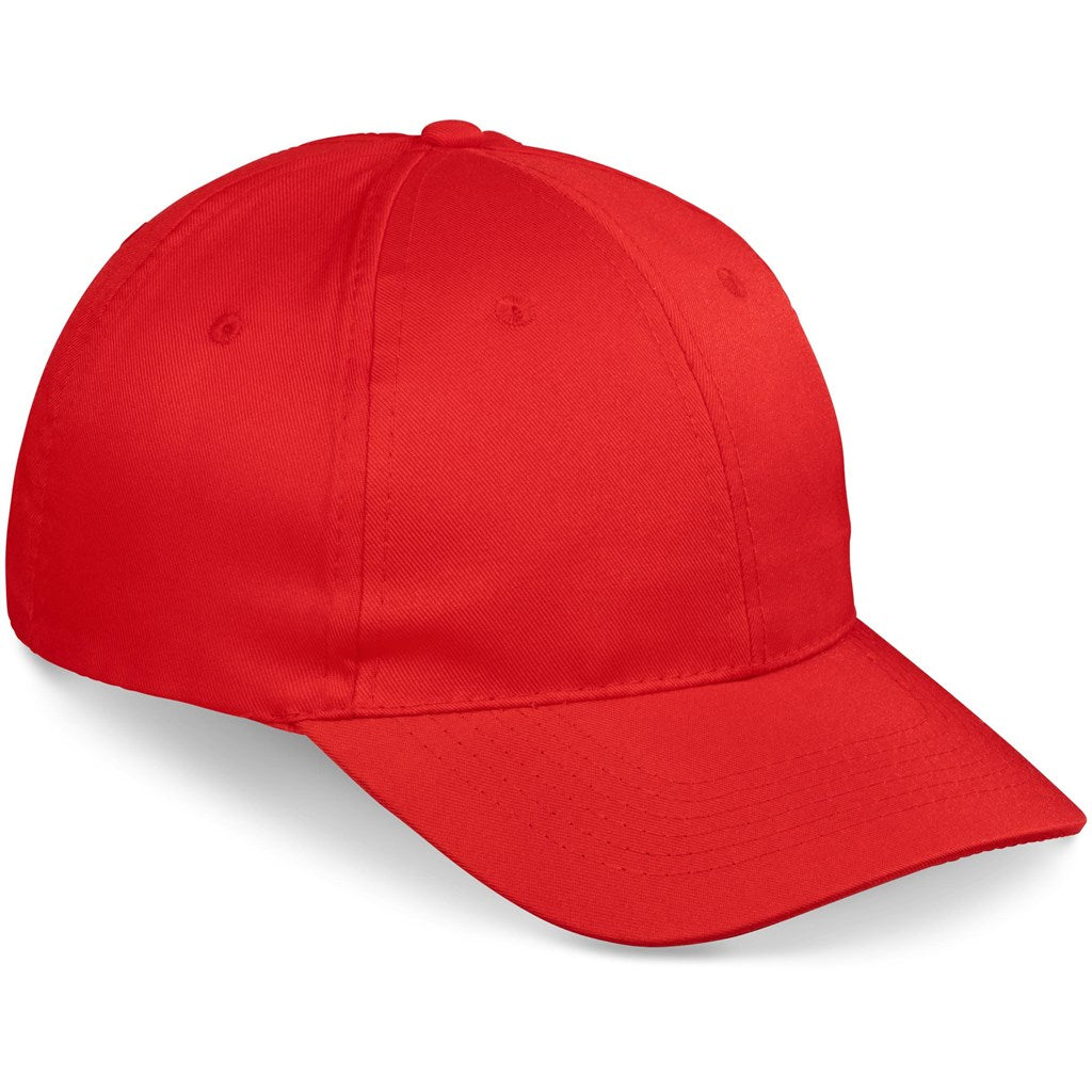Jozi Cap - 6 Panel - Red