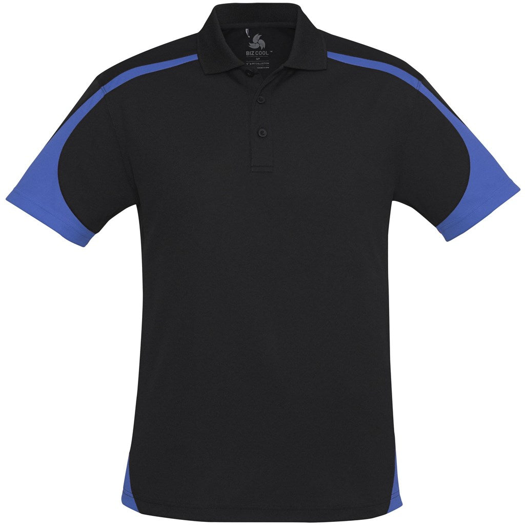 Mens Talon Golf Shirt - Royal Blue