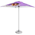 Sublimated Parasol Single Round Pole 2m x 2m