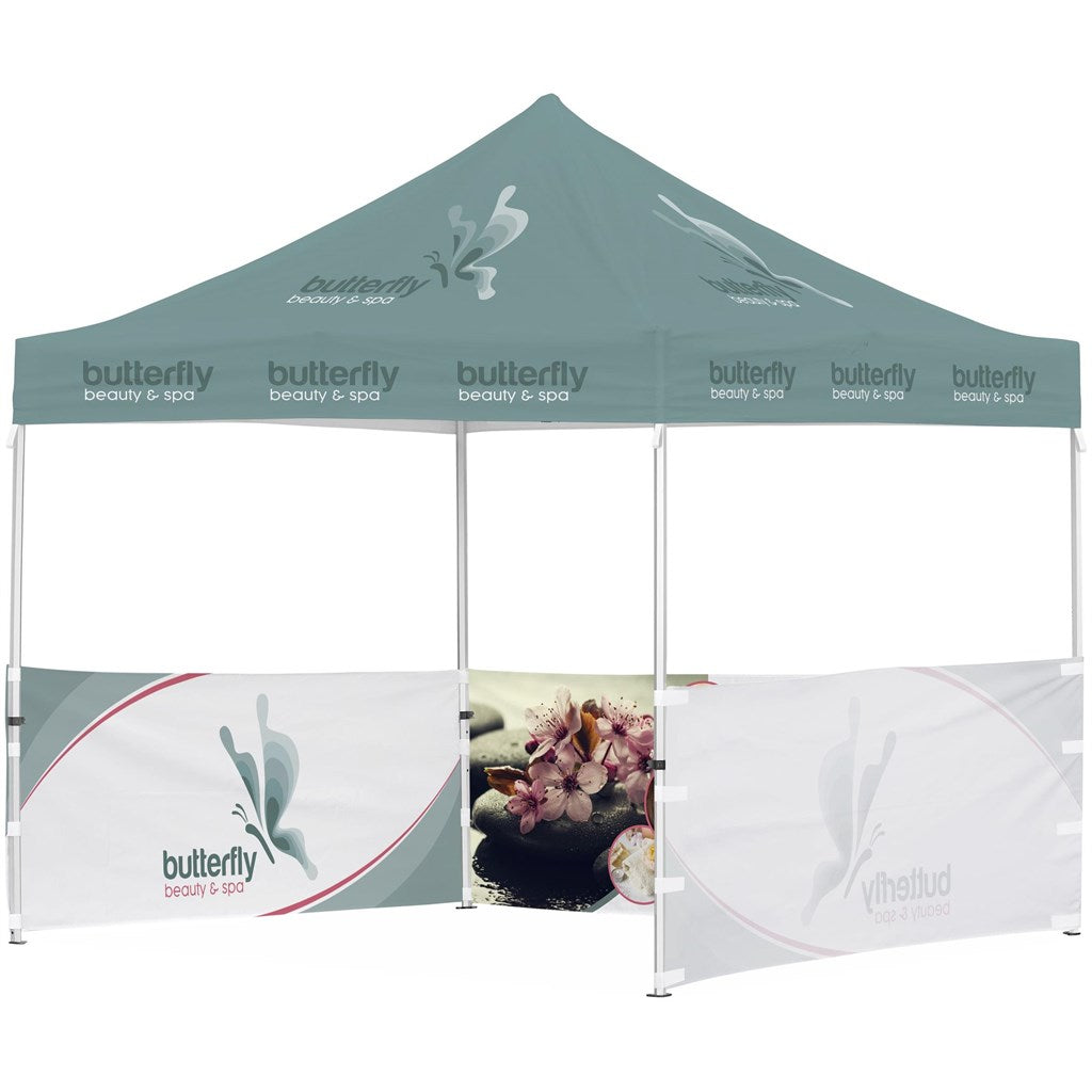 Ovation Sublimated Gazebo 3m x 3m - 3 Half-Wall Skins