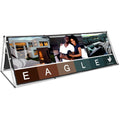 Fade Resistant A-Frame Banner with Fabric Print 3m x 1m
