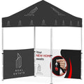 Ovation Sublimated Gazebo 2m x 2m Petite Frame - 2 Half-Wall Skins