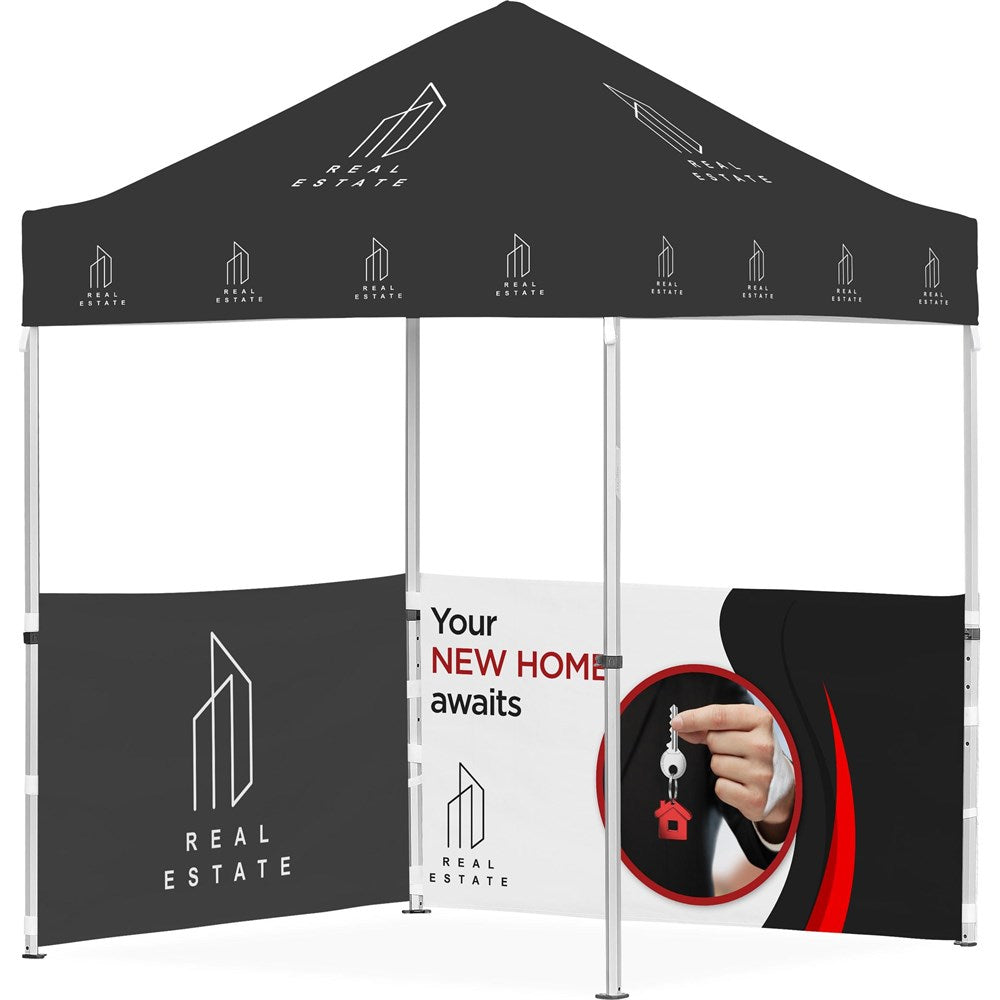 Ovation Sublimated Gazebo 2m x 2m Petite Frame - 2 Half-Wall Skins