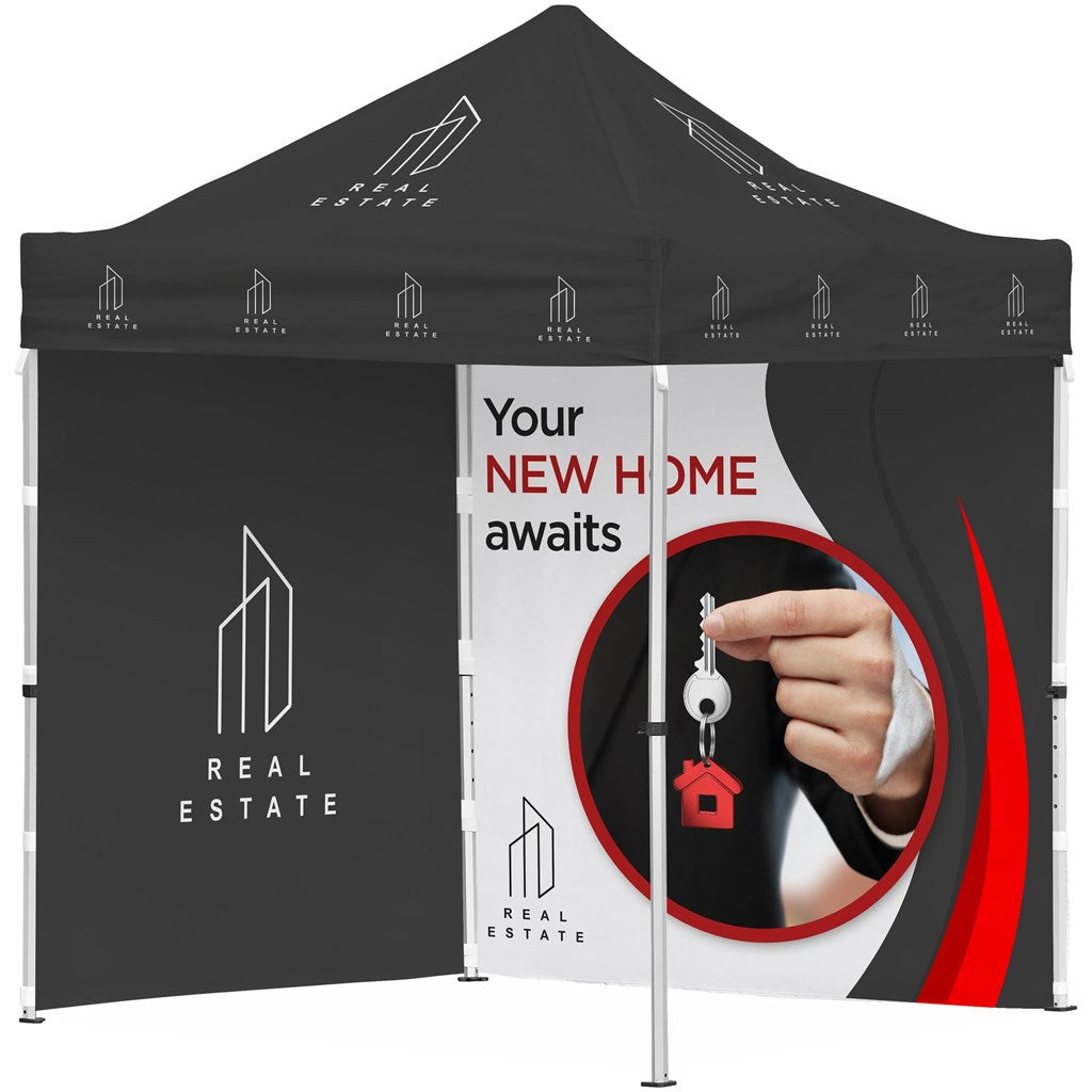 Ovation Sublimated Gazebo 2m x 2m Petite Frame - 2 Full-Wall Skins
