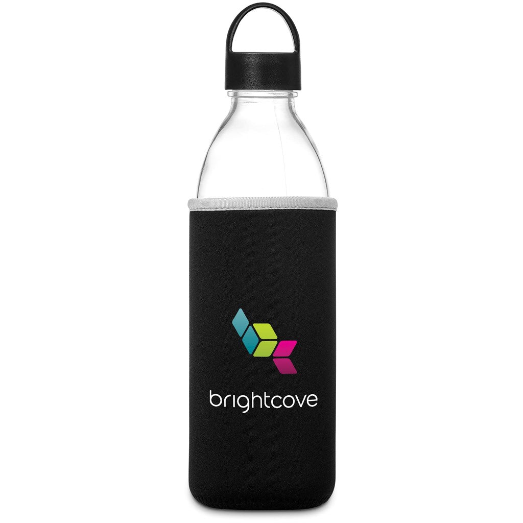 Kooshty Big Swing Neo Glass Water Bottle – 850ml - Black