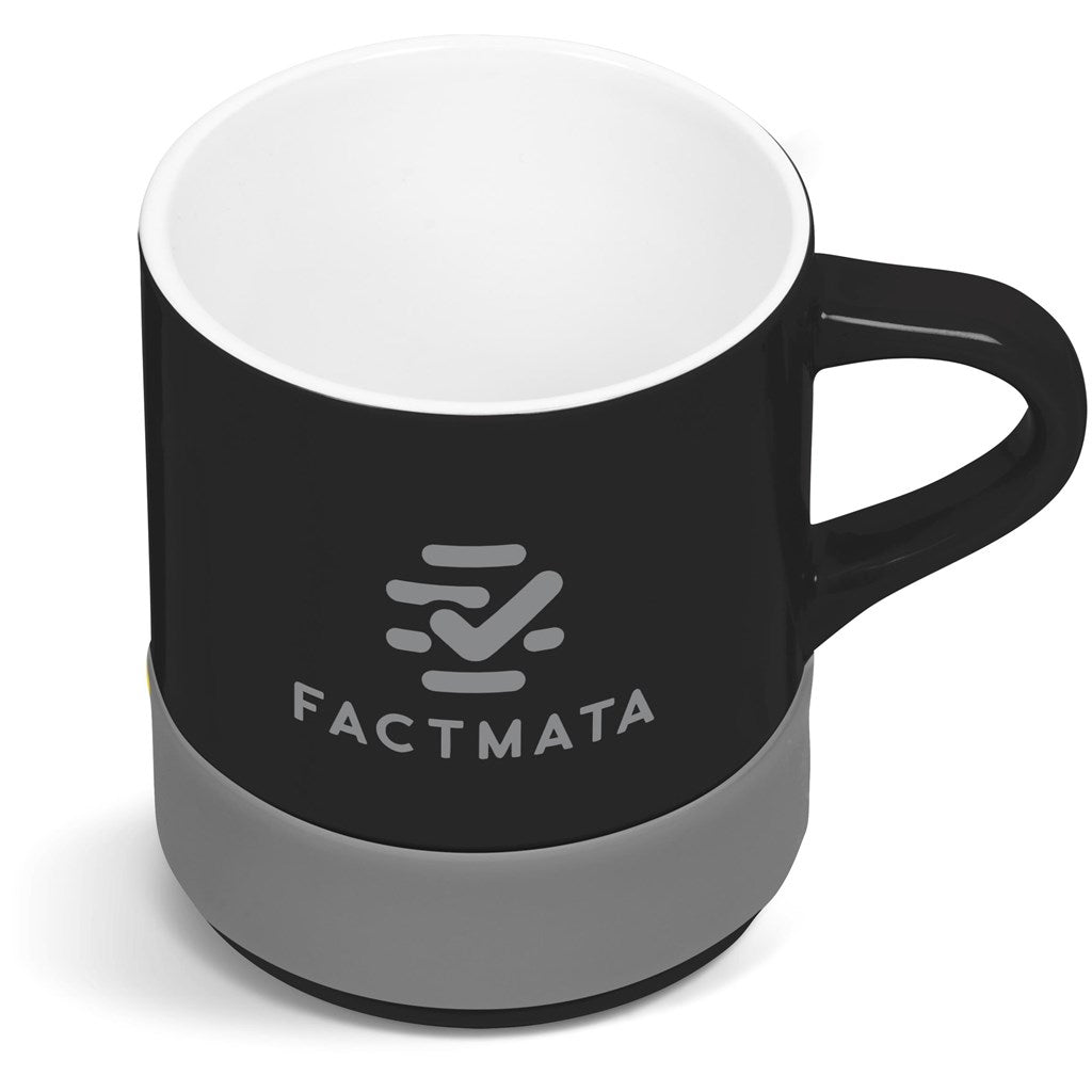 Kooshty Mixalot Black Mug - 320ml - Grey