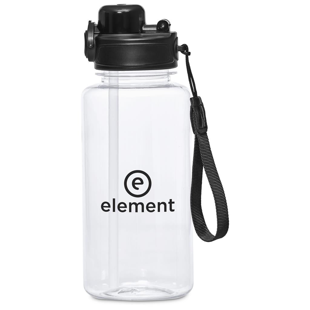 Altitude Ortega Recycled PET Water Bottle – 1Litre - Black