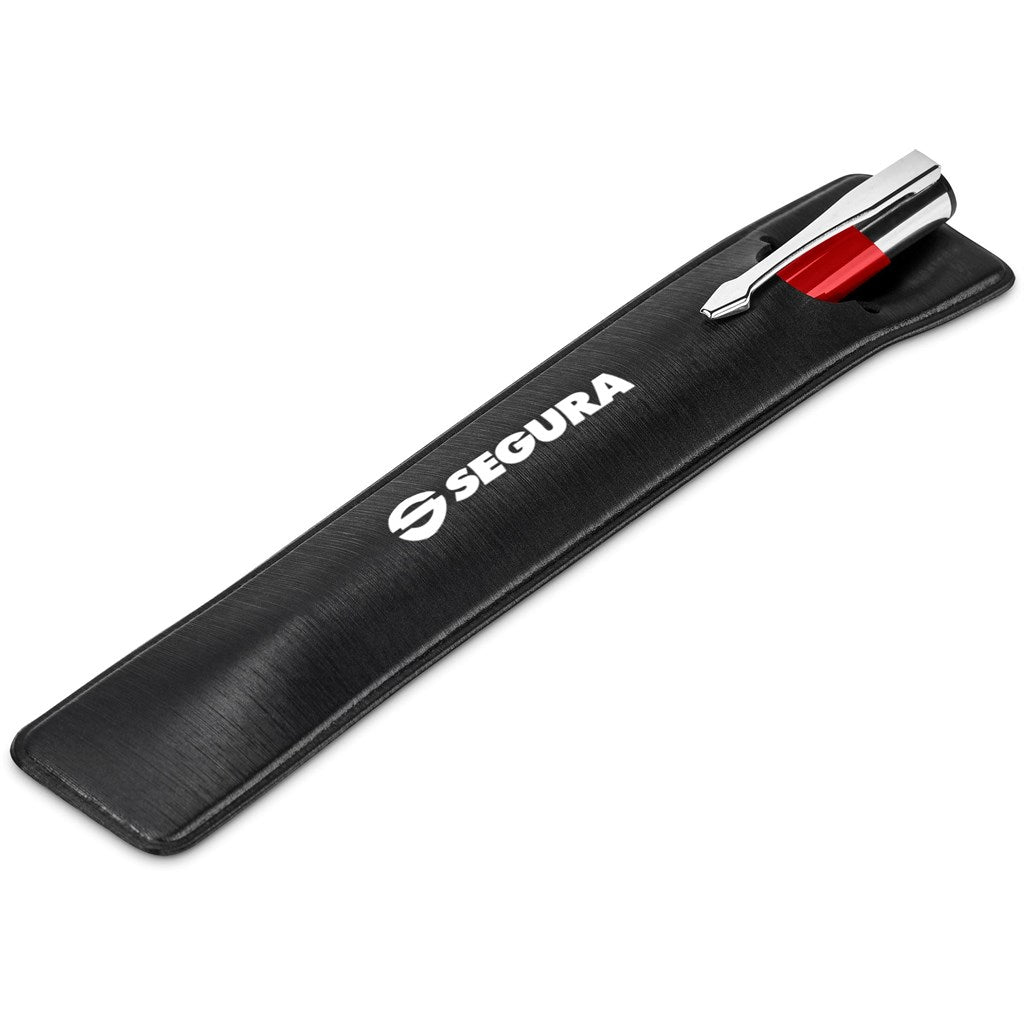 Panama Ball Pen In Pouch - Red