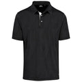 Mens Motif Golf Shirt - Black