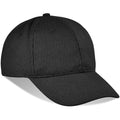 Fairway Cap - 6 Panel - Black