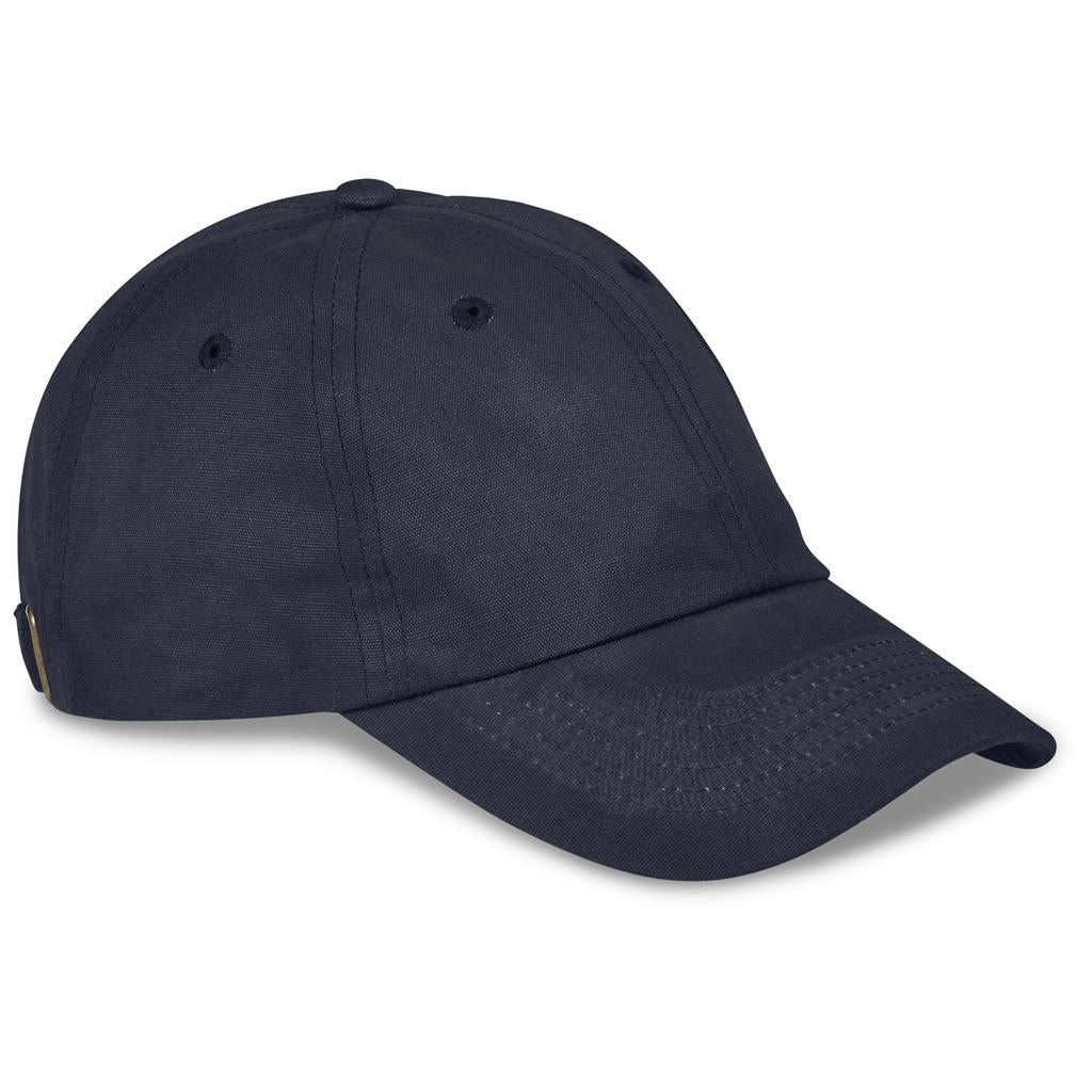 Sondela 6 Panel Oilskin Cap - Navy