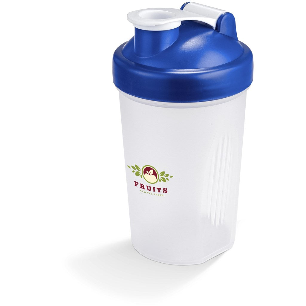 Altitude Shake & Burn Plastic Protein Shaker - 400ml - Blue