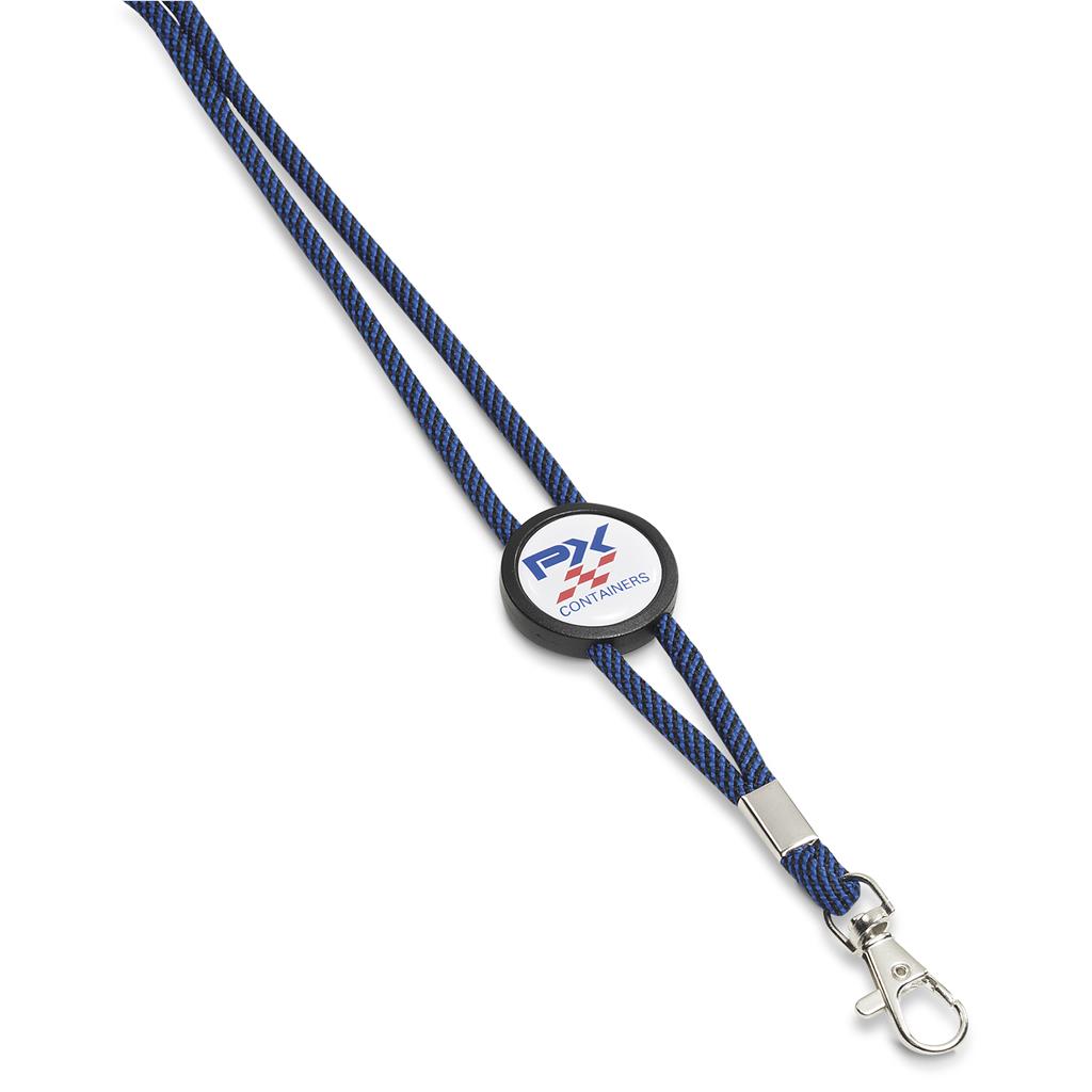 Altitude Candystripe Dome Lanyard - Blue