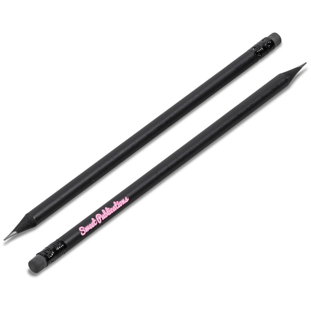 Altitude Whiz Wooden Pencil - Black