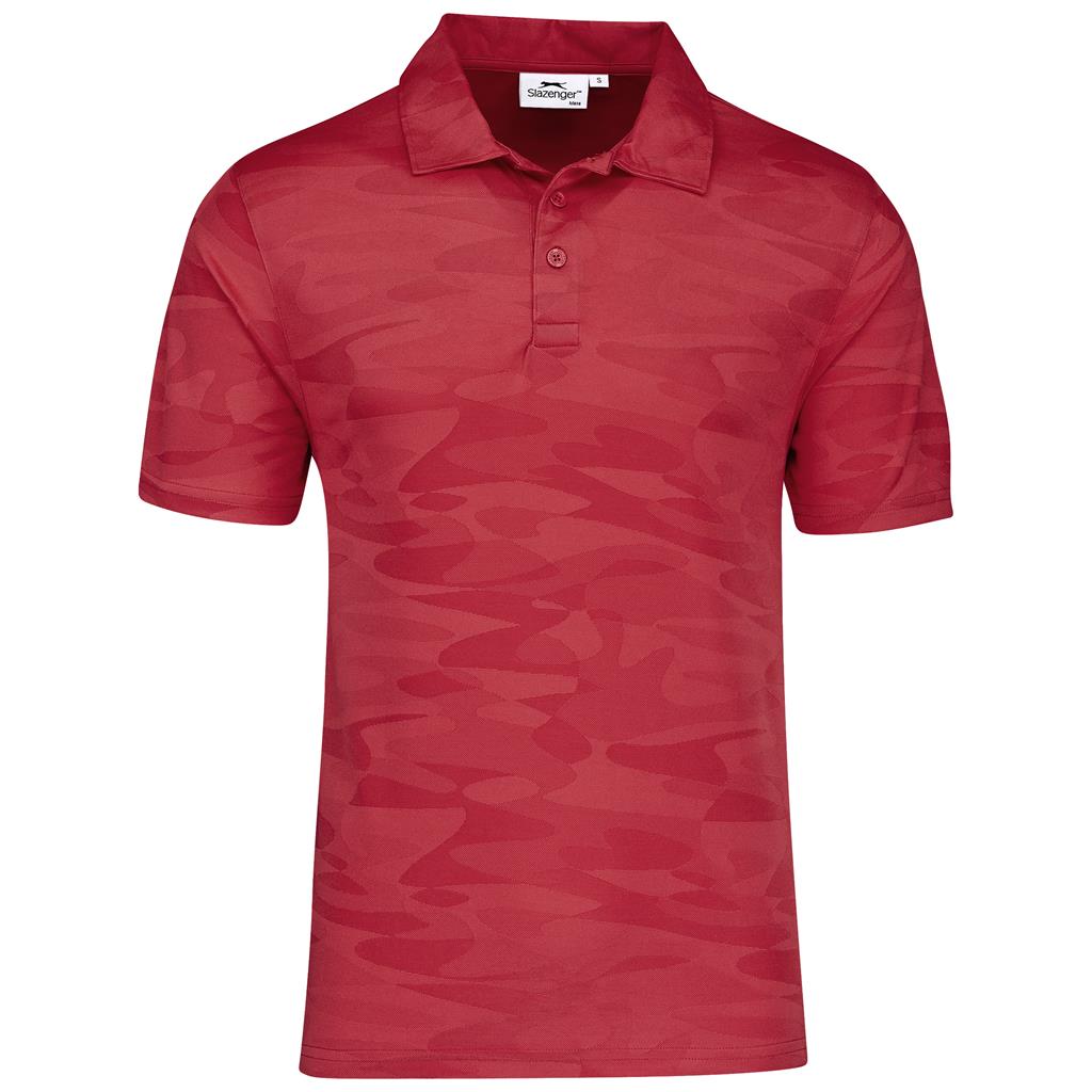 Mens Volition Golf Shirt - Red