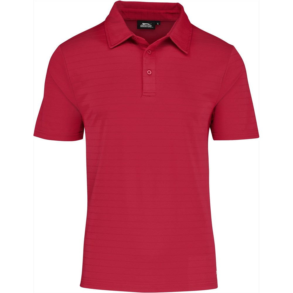 Mens Riviera Golf Shirt - Red