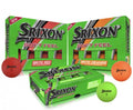 Srixon Soft Feel Brite Red Orange Green Full Colour Logo
