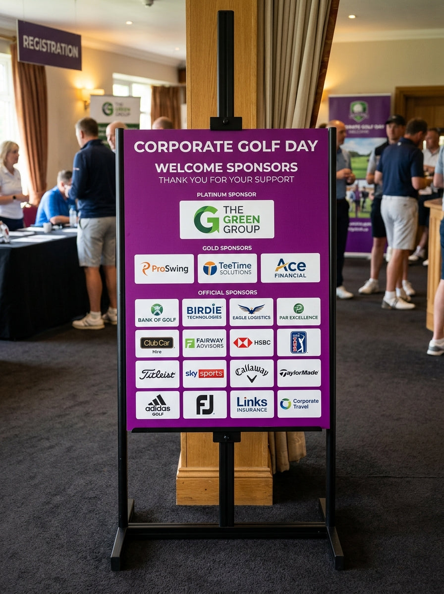 Sponsor Recognition Board A1 Foam Board 841x594mm