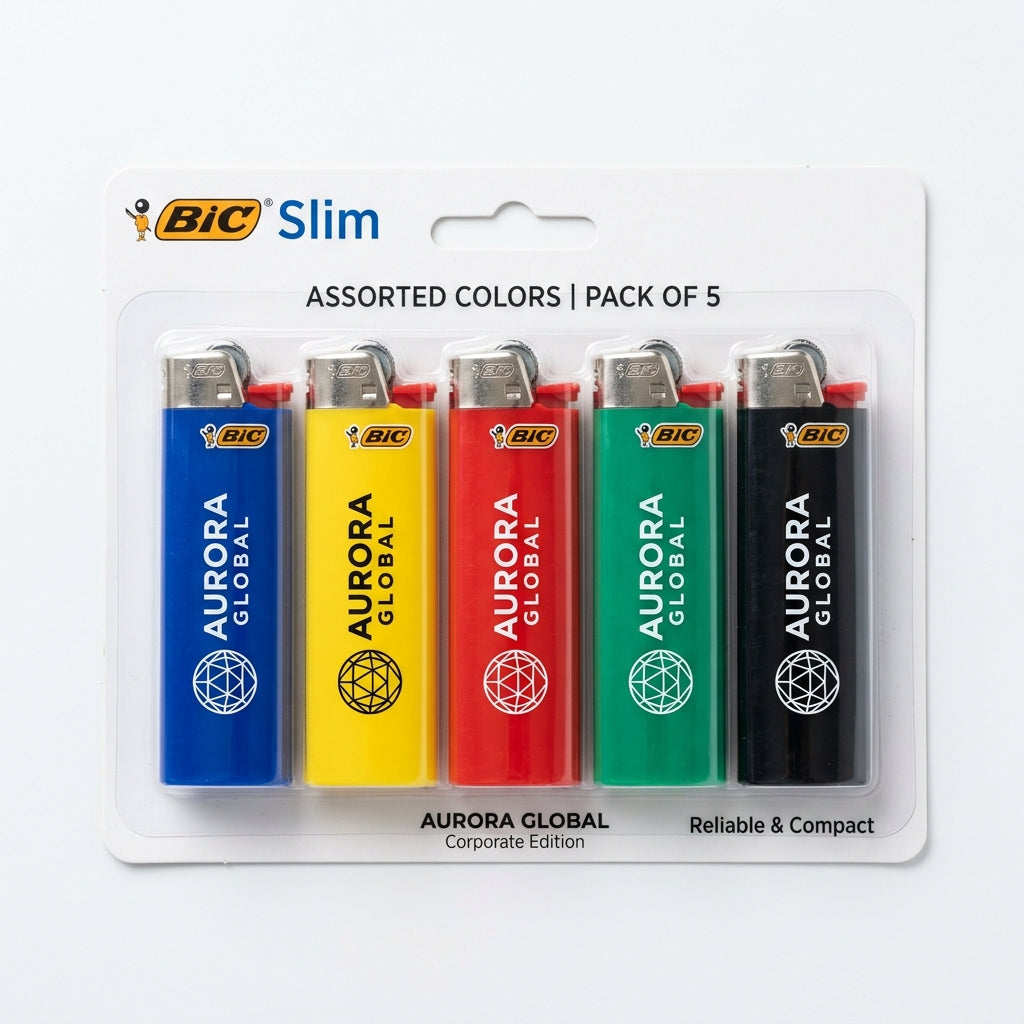 BIC Slim Branded Lighter custom logo