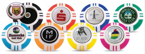 Custom Poker Chip Ball Marker branded