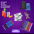 Lanyard, Pen, Lip Ice, Bag & Business Card Combo — 50 Sets